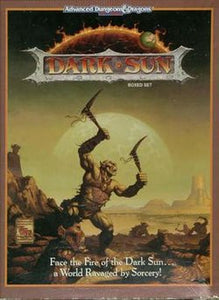 Advanced Dungeons and Dragons Dark Sun Box Set 2nd Edition