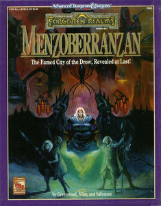 Menzoberranzan Box Set -  Advanced Dungeons and Dragons 2nd Edition