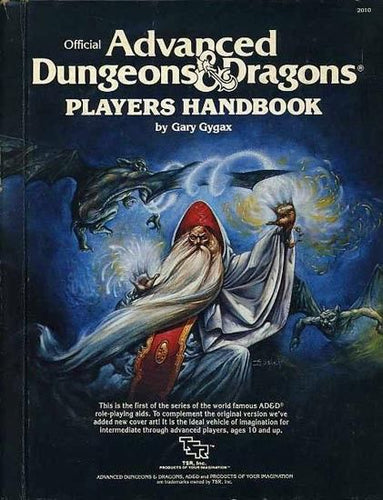 Advanced Dungeons & Dragons Player's Handbook, Special Reference Work, TSR 2010