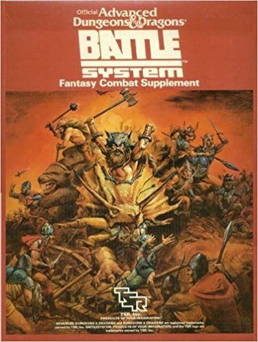 Battlesystem (Battle System) Fantasy Combat Supplement (AD&D) [BOX SET]