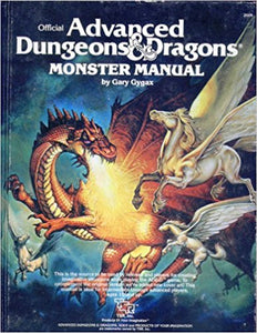 Advanced Dungeons and Dragons Monster Manual (2nd Ed)