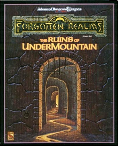 Advanced Dungeons and Dragons Forgotten Realms: Ruins of UnderMountain (2nd Ed)